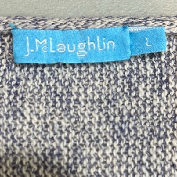 J. McLaughlin Linen Blend Sweater Size Large - Picture 9 of 14